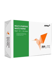 PP Lite Printing Copy Paper, 80 GSM, A3 Size, 500 Sheets, White