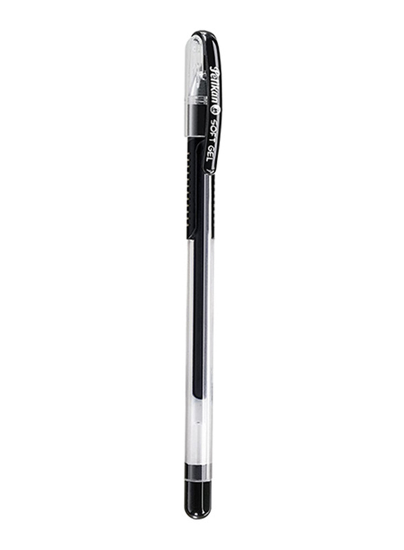 Pelikan 6-Piece Soft Gel Pen Set, Black