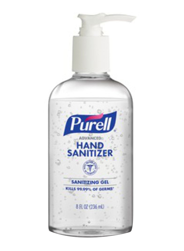 Purell Advanced Hand Sanitizer, 4040-12, Clear, 236ml