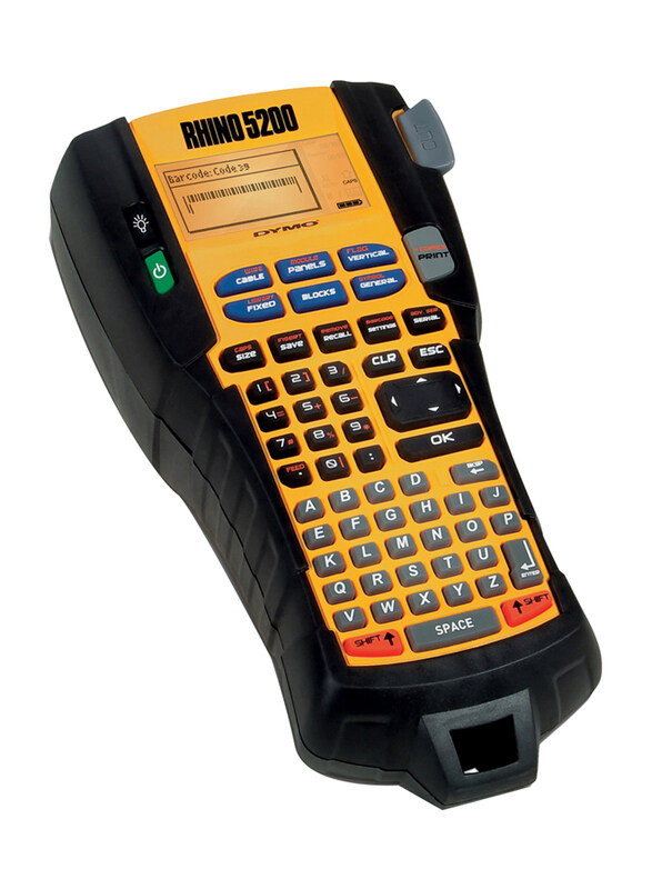 

Dymo Rhino 5200 Industrial Label Maker, Yellow/Black