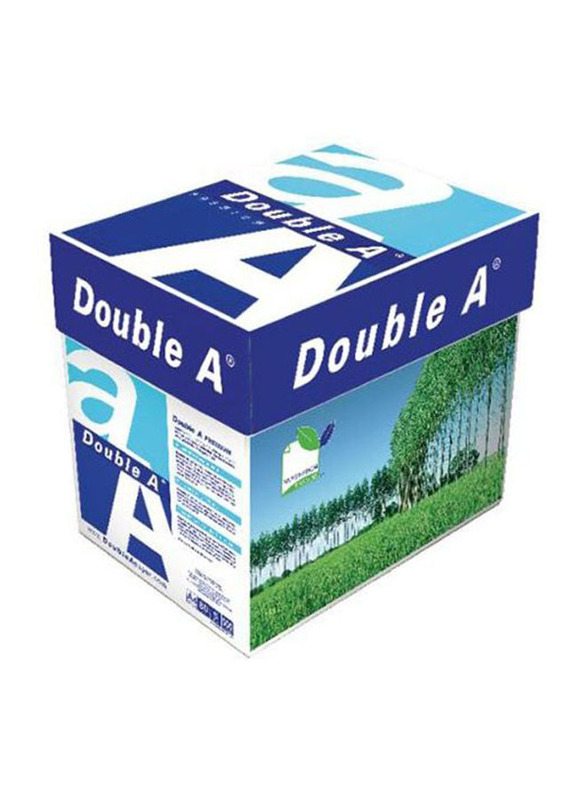 Double A Photocopy Paper, A4 Size, 5 Ream, White