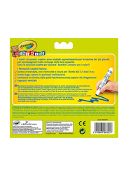 Crayola 12-Piece Minikids Markers, CY03-8325, Multicolor