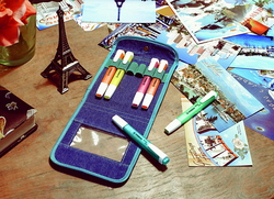 ستابيلو مجموعة أقلام تحديد جينز سوينج كول من 6 قطع، 1 ملم / 4 ملم، متعدد الألوان