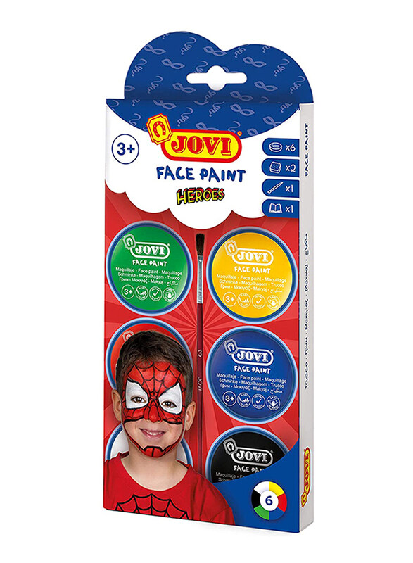 

Jovi Cream Face Paint Kit, Multicolor