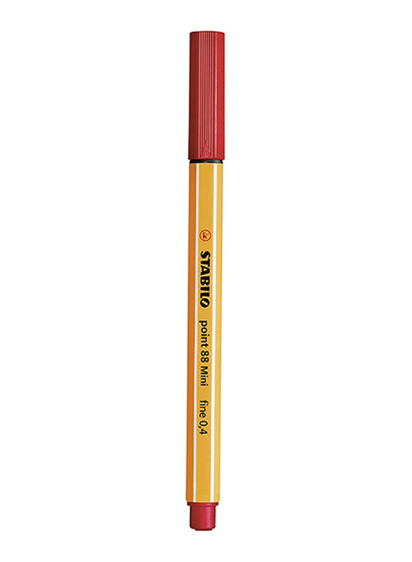 Stabilo Point Mini Fineliner Pen Set, 88 Pieces, Multicolor