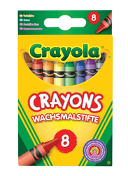 كرايولا أقلام شمع، 8 قطع، CY523008، ألوان متعددة