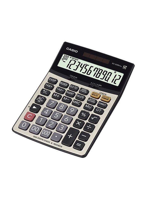 

Casio Plus Financial Calculator Calculator, DJ-220D, Silver/Black