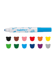Carioca 12-Piece Baby Valorous Markers Set, Multicolor