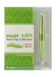 Pilot Ball Point Pen Gift Box, 1mm, 91942, Green, Charcoal Grey