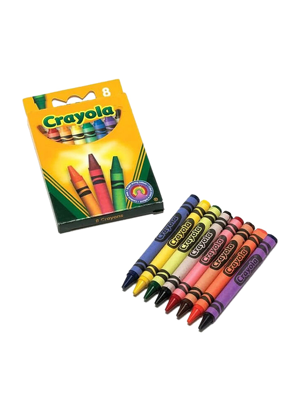 Metallic Maxi Wax Crayons - 8 Pcs CRAYONS CARIOCA