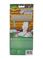 Crayola Mini Washable Markers, CY45714, Multicolor