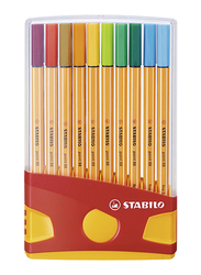 ستابيلو بوينت 88 مجموعة أقلام، 20 قطعة، ألوان متعددة