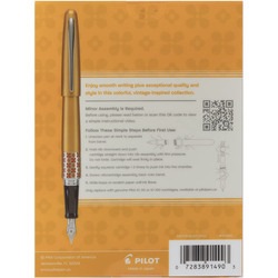 Pilot Ball Point Pen Gift Box, 1mm, 91942, Orange, Charcoal Grey