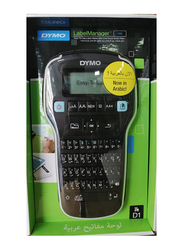 Dymo Label Printer Manager 160 Portable Handheld Label Maker, Arabic & English, Black
