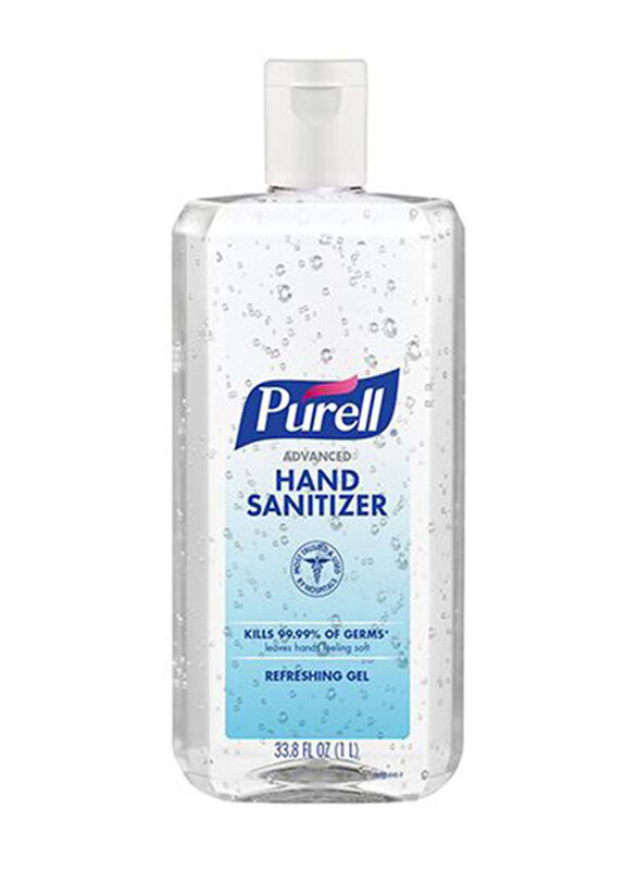 

Purell Advance Hand Sanitizer Refreshing Gel, 9683-04, 1 Liter