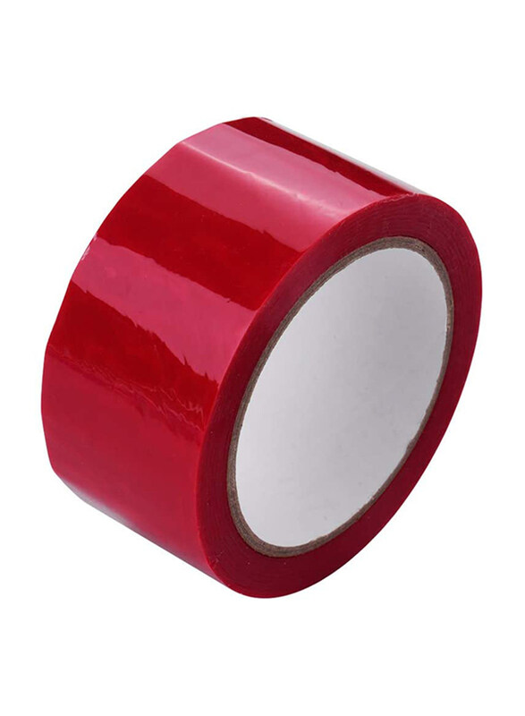 

Benkeg Full Transfer High Adhesive Tamper Evident Security Tape, 50mm x 50m, Red