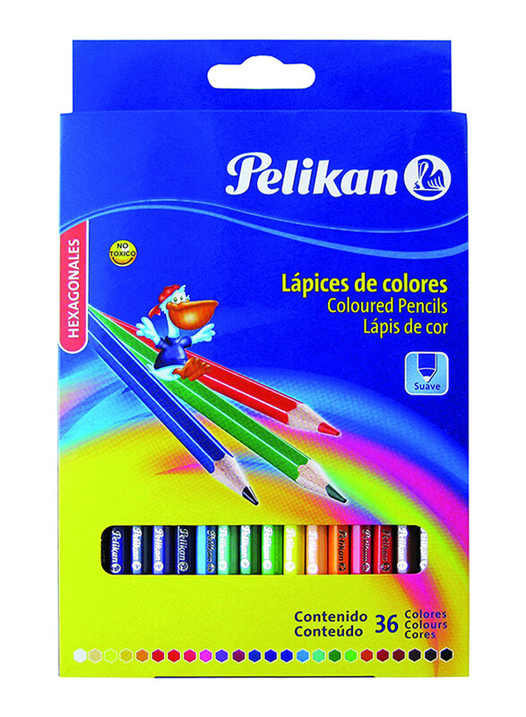 

Pelikan Color Pencil Set, 36 Pieces, Multicolor