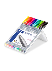 ستدلر أقلام ترايبلس 0.3 مم، 10 قطع، 334-SB10، ألوان متعددة