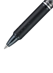 Pilot 6-Piece Frixion Clicker Retractable Erasable Gel Pens Set, Fine Point, 13601, Black