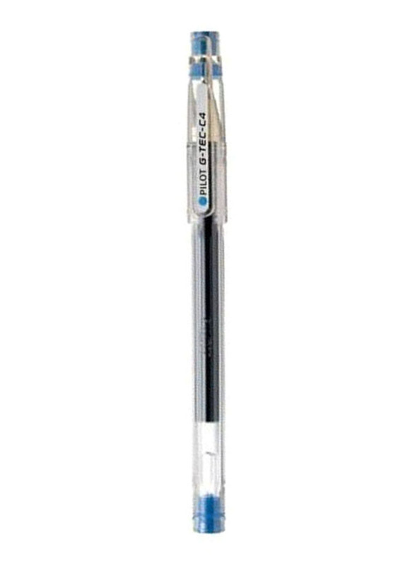 Pilot 12-Piece G-Tec-C4 Roller Pen Set, 0.4mm, Blue