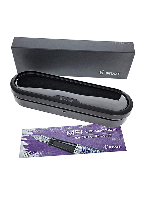 Pilot Metropolitan Fountain Pen, 1.0mm Stub Nib, Retro Pop Purple/Black