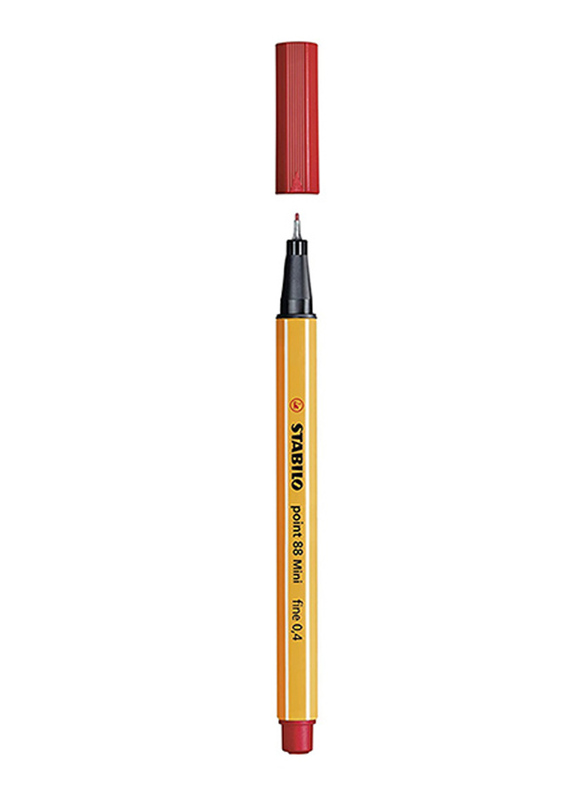 Stabilo Point Mini Fineliner Pen Set, 88 Pieces, Multicolor