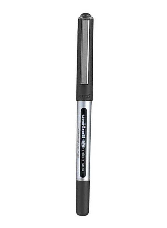Uniball 14-Piece UB-150 Eye Micro Roller Ball Pen Set, 0.5mm, Black