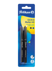 بيليكان قلم كتابة على الأقراص المضغوطة CD/DVD، 441، أسود/ أزرق