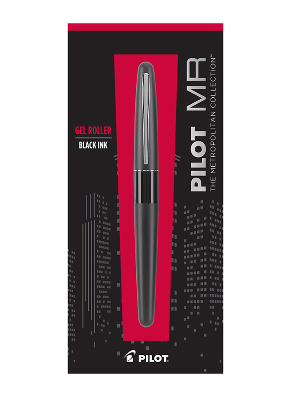 Pilot Classic Design Metropolitan Collection Gel Roller Pen, Fine Point, 91217, Black