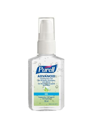 Purell Advanced Hand Sanitizer Gel, 9606-24, Clear, 60ml