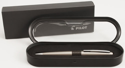 Pilot Mr Animal Collection Fountain Ballpoint Pen and Pencil Gift Set, 1mm, Matte Gold Barrel with Lizard Accent, Black