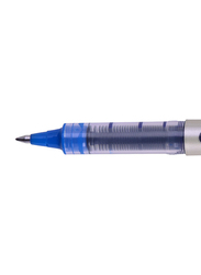 يوني بول طقم أقلام حبر كروية آي فاين من 12 قطعة، 0.7 ملم، أزرق