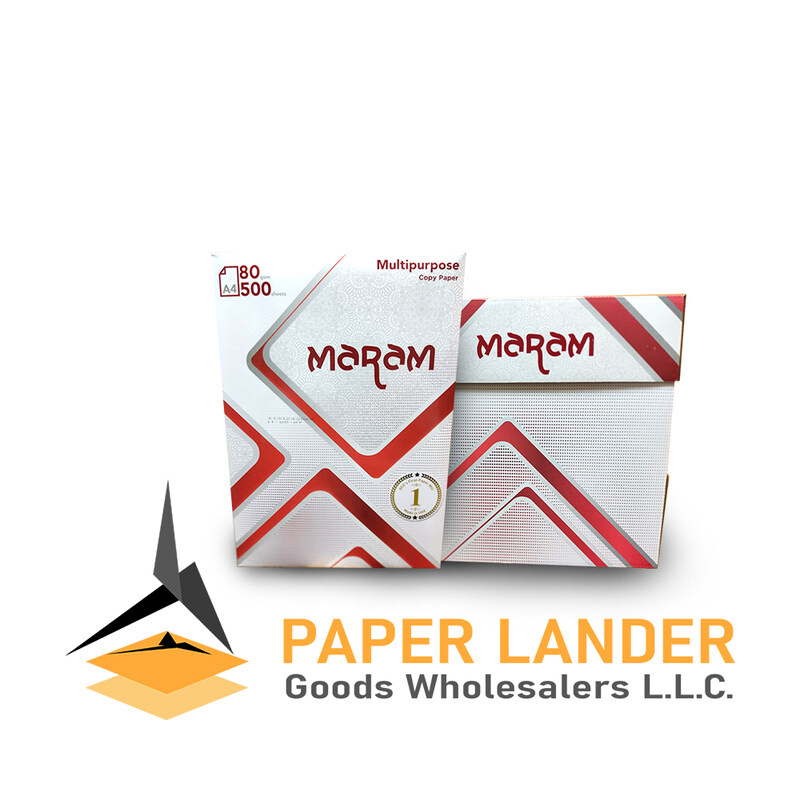 

Maram Red A4 Copy Paper 80gsm 5 Reams in 1 Box