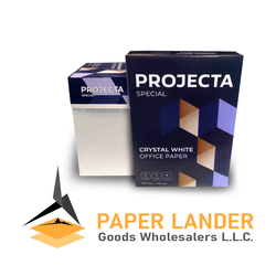 PROJECTA Crystal Clear A4 Copy Paper 80gsm 5 Reams in 1 Box