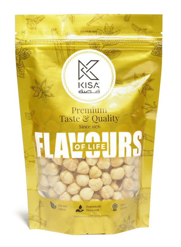 Kisa 100% Pure and Natural Hazelnut Blanched, 200g