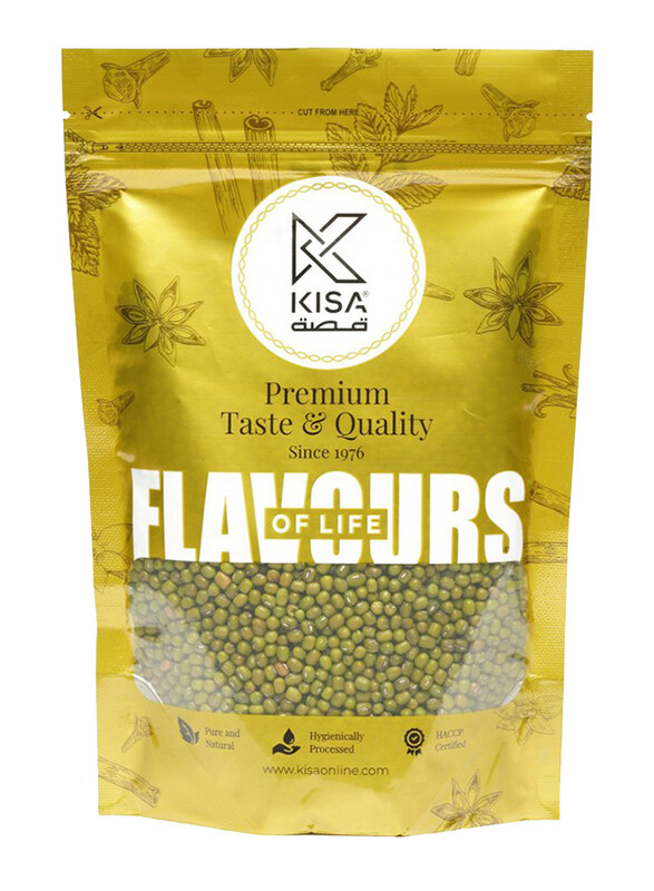 

Kisa 100% Pure and Natural Whole Moong, 400g