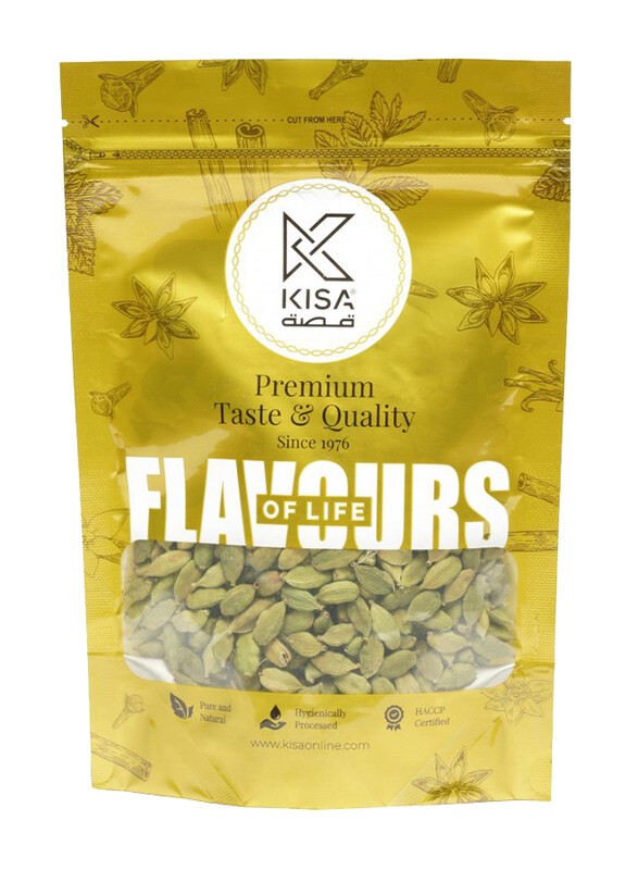 

Kisa 100% Pure and Natural Green Cardamom, 100g