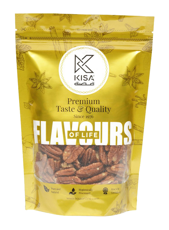 Kisa 100% Pure and Natural Pecan Nuts, 200g