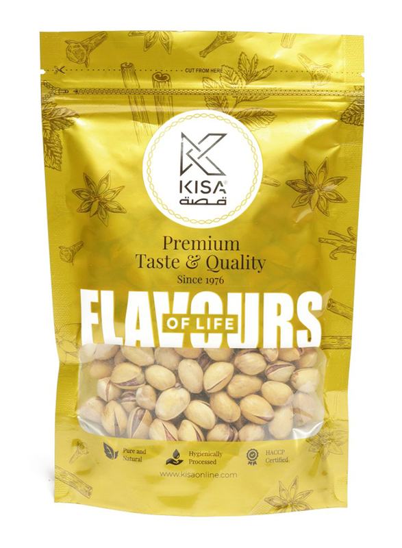 Kisa 100% Pure and Natural Salted Pista, 200g