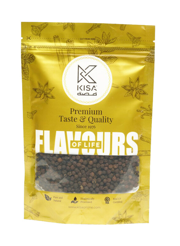 

Kisa 100% Pure and Natural Black Pepper Whole, 250g