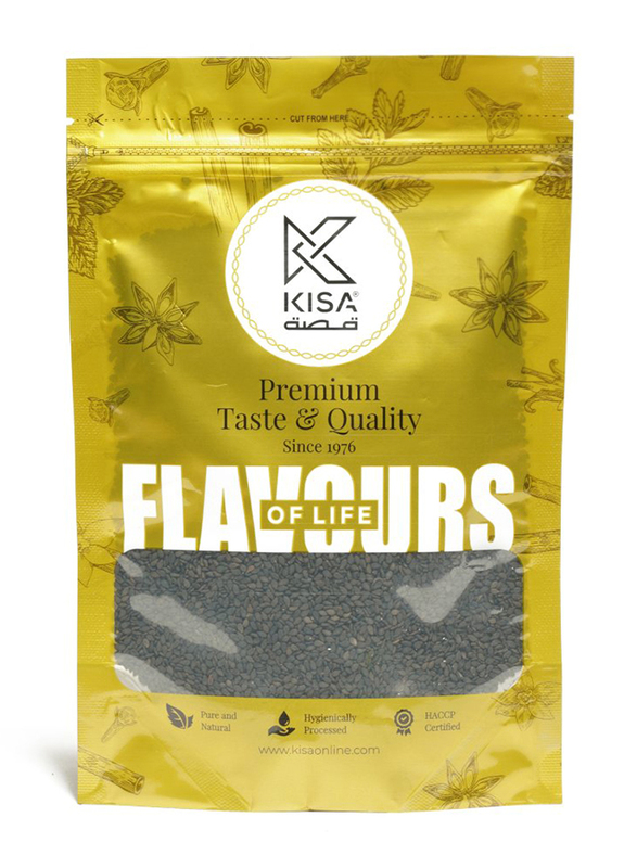 Kisa 100% Pure and Natural Black Sesame Seed, 200g