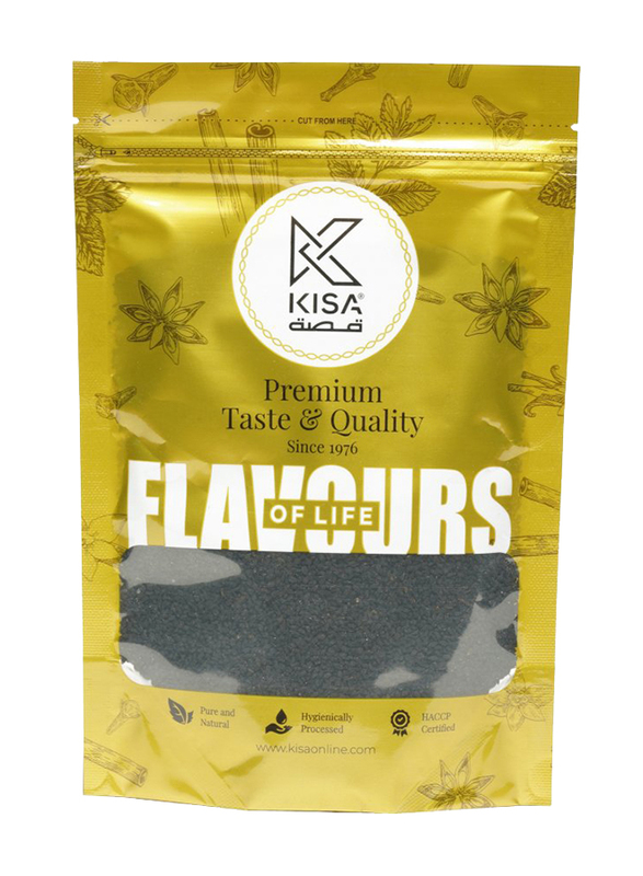 Kisa 100% Pure and Natural Black Seed Kalunji, 200g