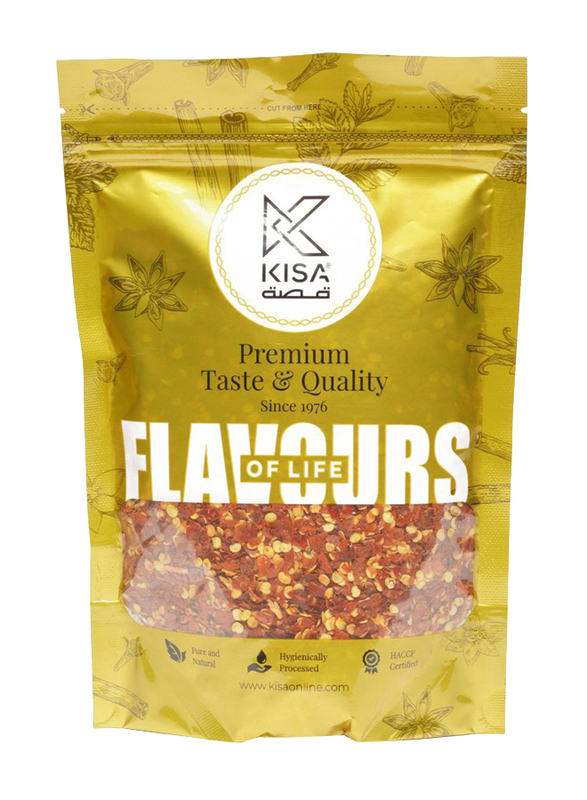 Kisa 100% Pure and Natural Chilly Flakes, 200g