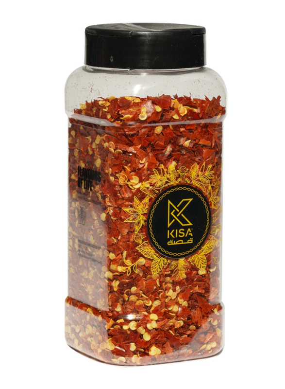 Kisa 100% Pure and Natural Chilly Flakes Bottle, 180g