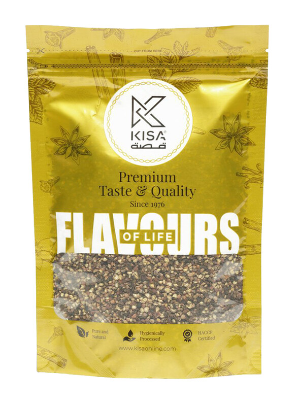 

Kisa 100% Pure and Natural Black Pepper Crushed, 200g