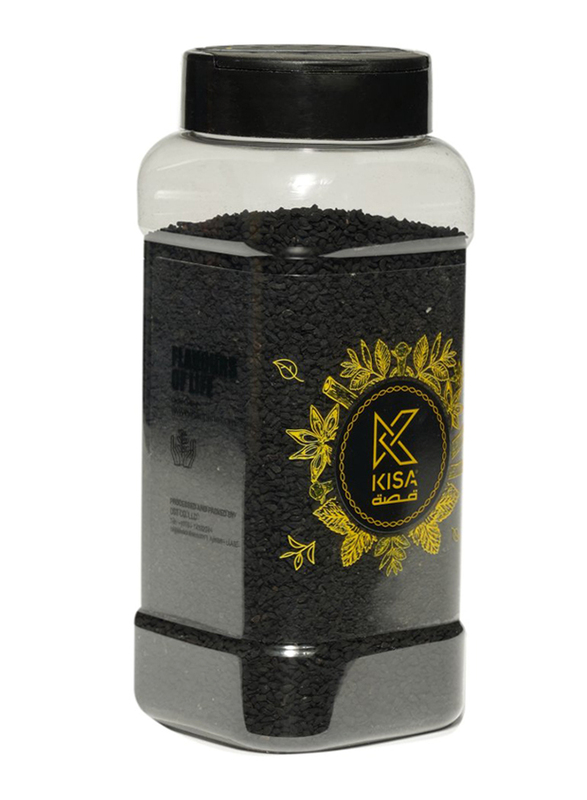 Kisa 100% Pure and Natural Black Kalunji Seed Bottle, 250g
