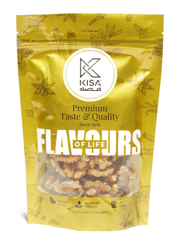 Kisa 100% Pure and Natural Walnuts, 200g
