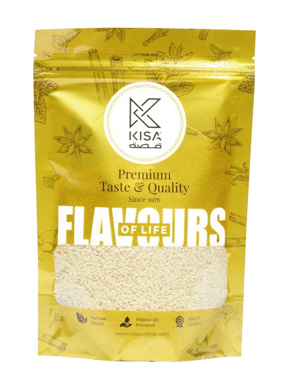 Kisa 100% Pure and Natural White Sesame Seed, 200g