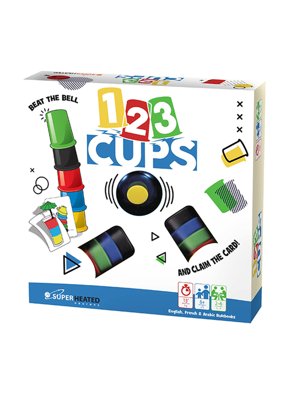 Super Heated Neurons 123 Speed Cups Board Game