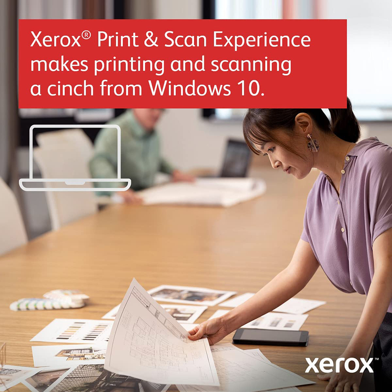 Xerox C235 Colour Multifunction Printer, White/Blue